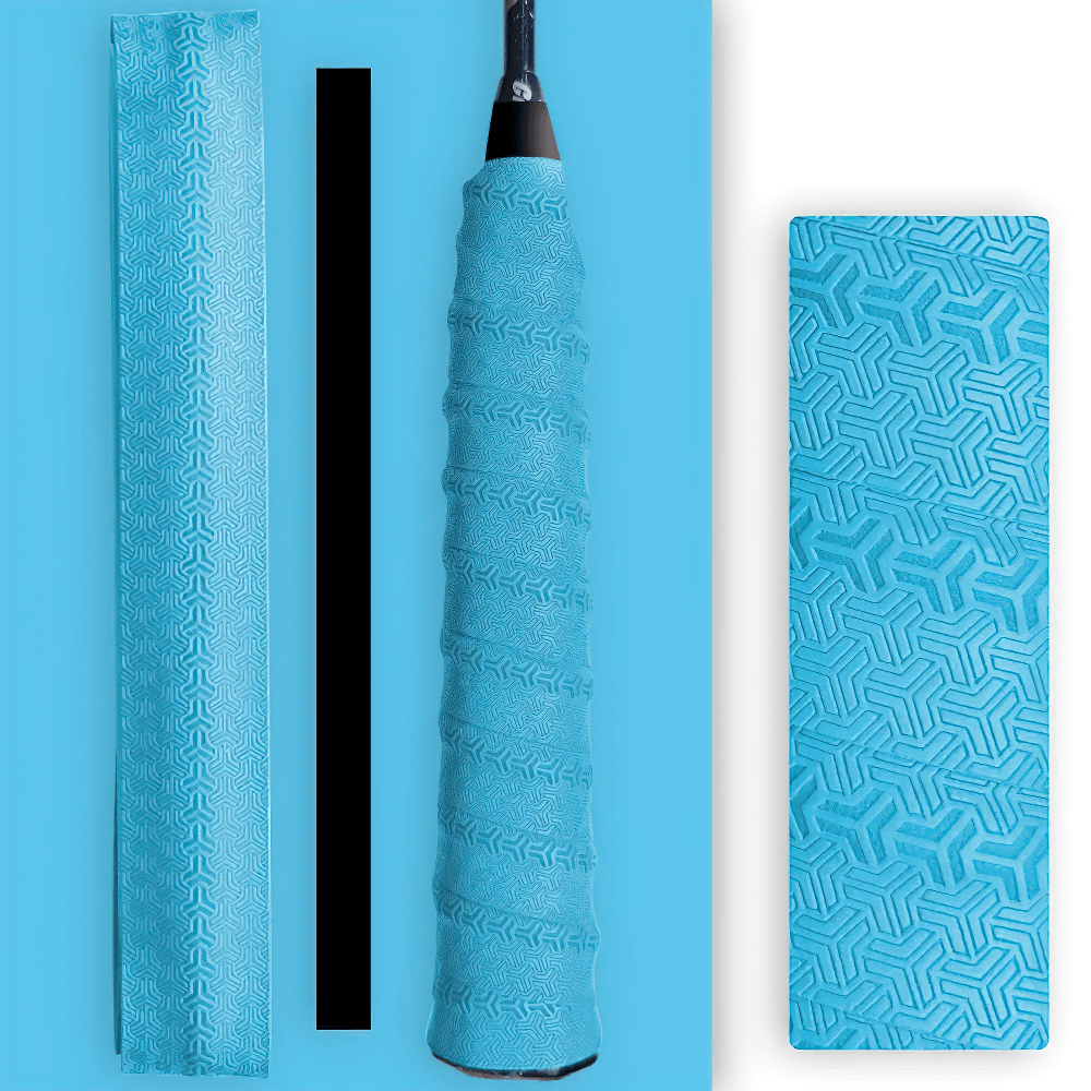 Anti-Slip Sport Racket Overgrip Tape - SF3451 for enhanced grip and sweat absorption on badminton and tennis rackets.